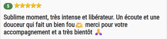 témoignage Aurélie - Sandrine Bert - guérisseuse de l'âme
