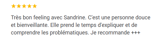 témoignage Anaïs - Sandrine Bert - guérisseuse de l'âme