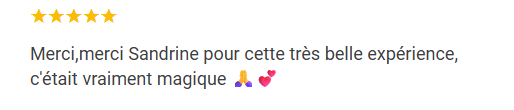 témoignage Isabelle - Sandrine Bert - guérisseuse de l'âme