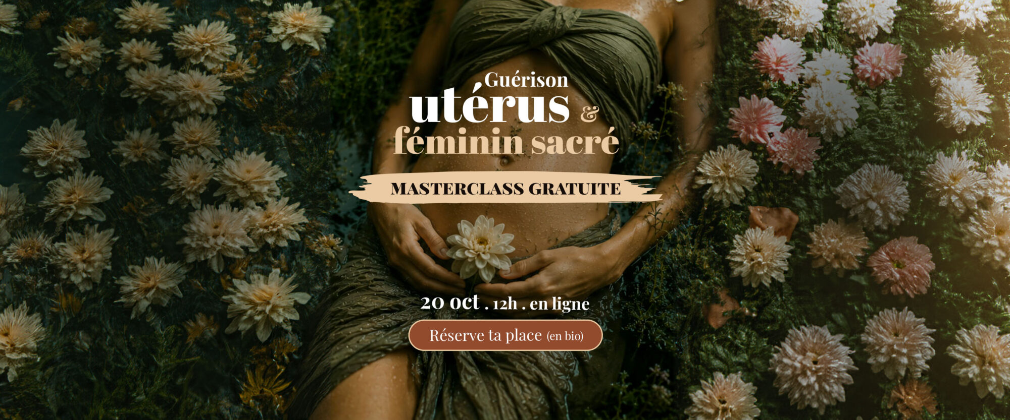 Guérison de l'utérus et réveil du Féminin sacré - Sandrine Bert - Guérisseuse